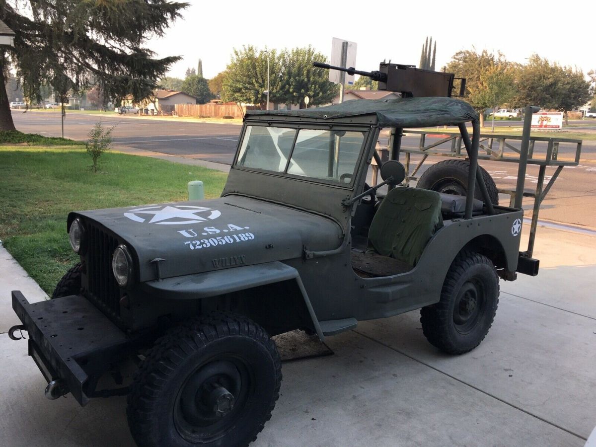 1942 jeep willys pickup brown 4wd manual