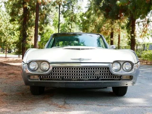 1962 ford thunderbird yellow /white
