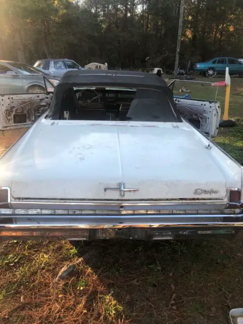 1963 convertible oldsmobile starfire 38k miles ( no title, bill of sale only)