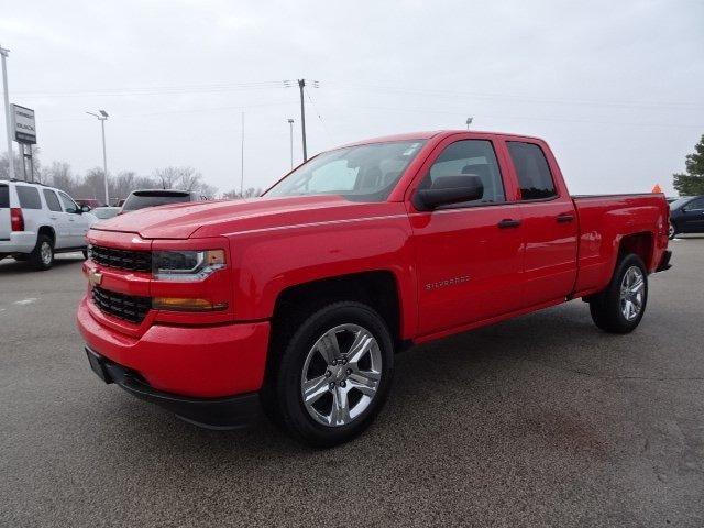 used 2017 chevrolet silverado 1500 2wd double cab custom reese, mi 48757 for sale in reese, michigan