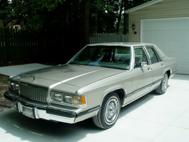 1990 mercury grand marquis gs 23,300 actual miles classic & collectible
