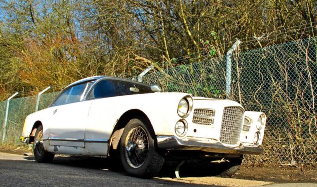 1959 facel vega hk500 rhd barn find for restoration 6.4l auto, disc brakes rare!