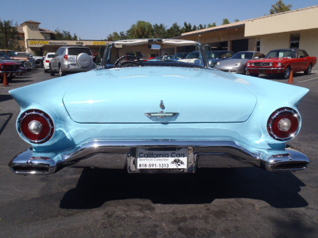 1957 ford thunderbird roadster classic car convertible collector car