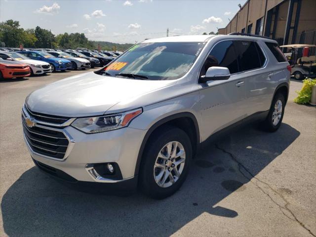 2021 chevrolet traverse lt leather