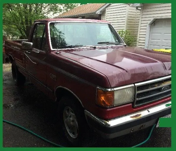 1989 ford f250 lariat 2wd 5.8 (351ci) fuel injected