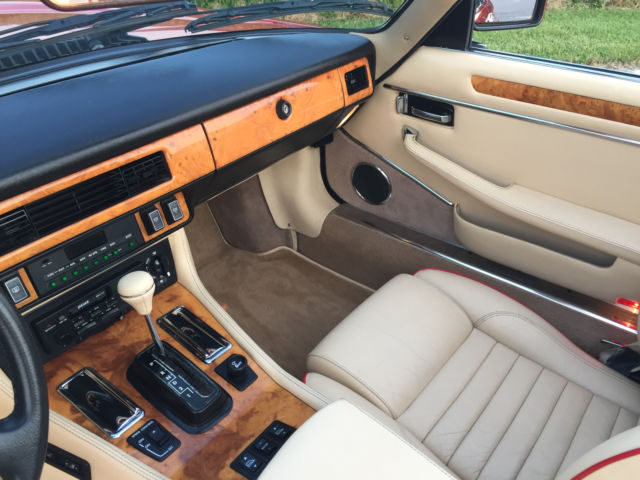 1991 jaguar xj-s v12 convertible "collection classic", extremely low miles