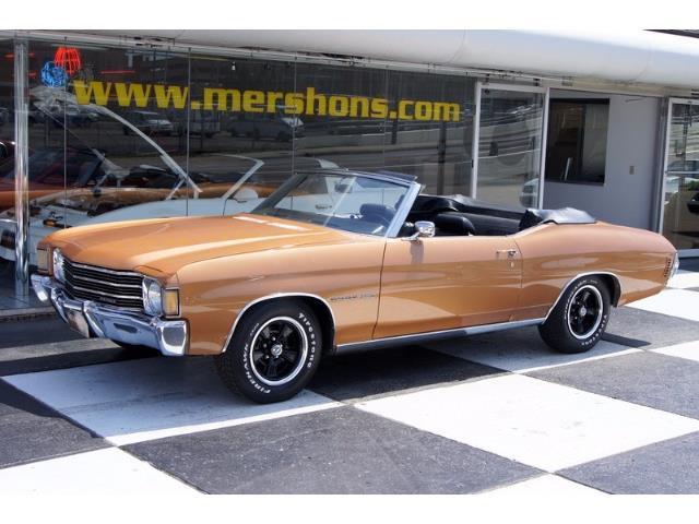 1972 chevelle malibu convertible - original 350, automatic, well documented!