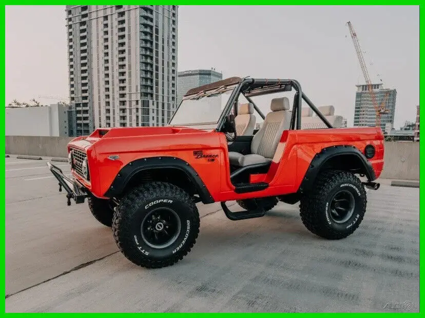 1967 ford bronco 302 automatic w/overdrive suv pwd coated frame
