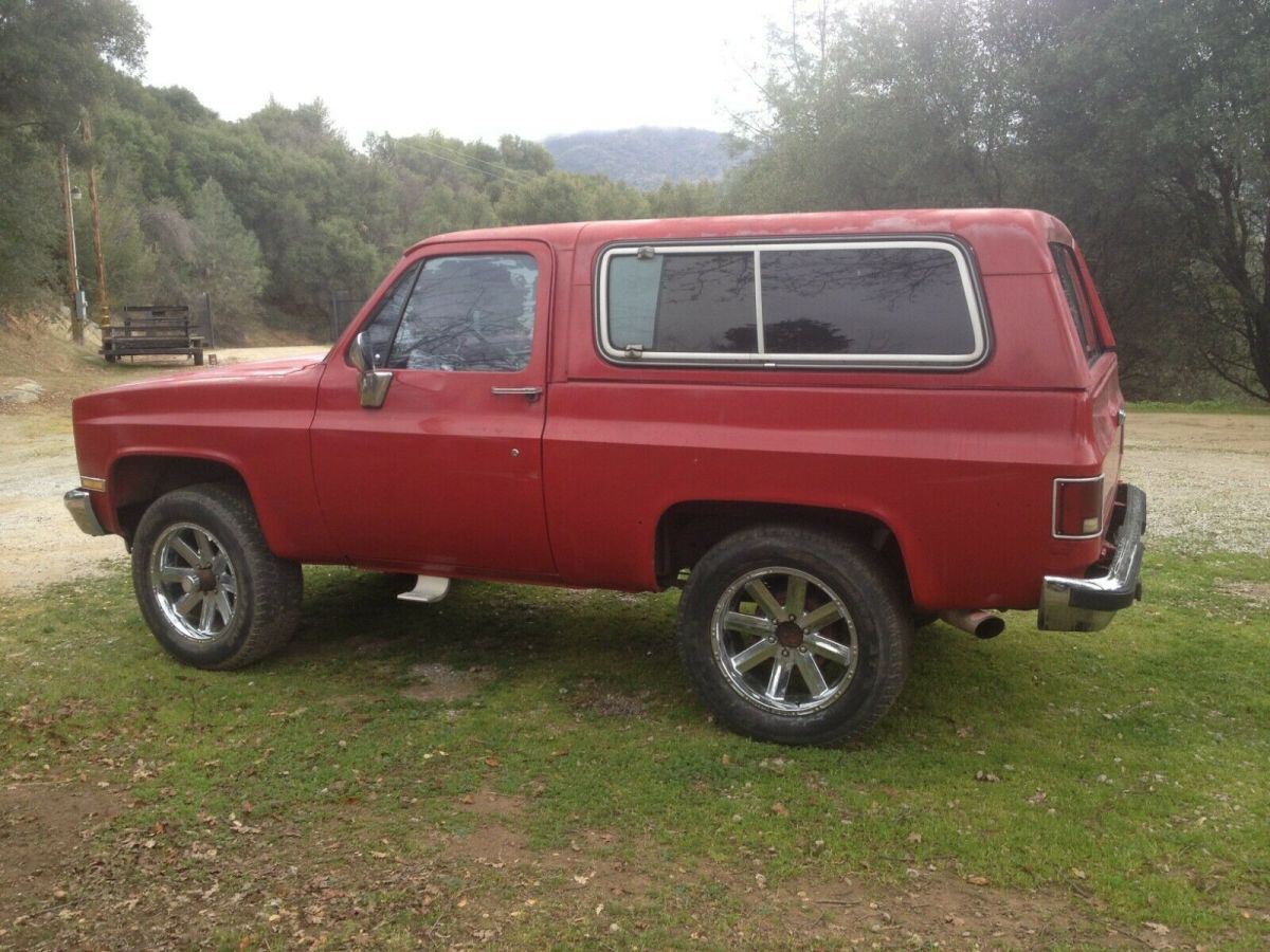 1984 gmc jimmy k1500 4x4,ca vehicle,0 rust.350 v8 auto trains ps,tilt wheel