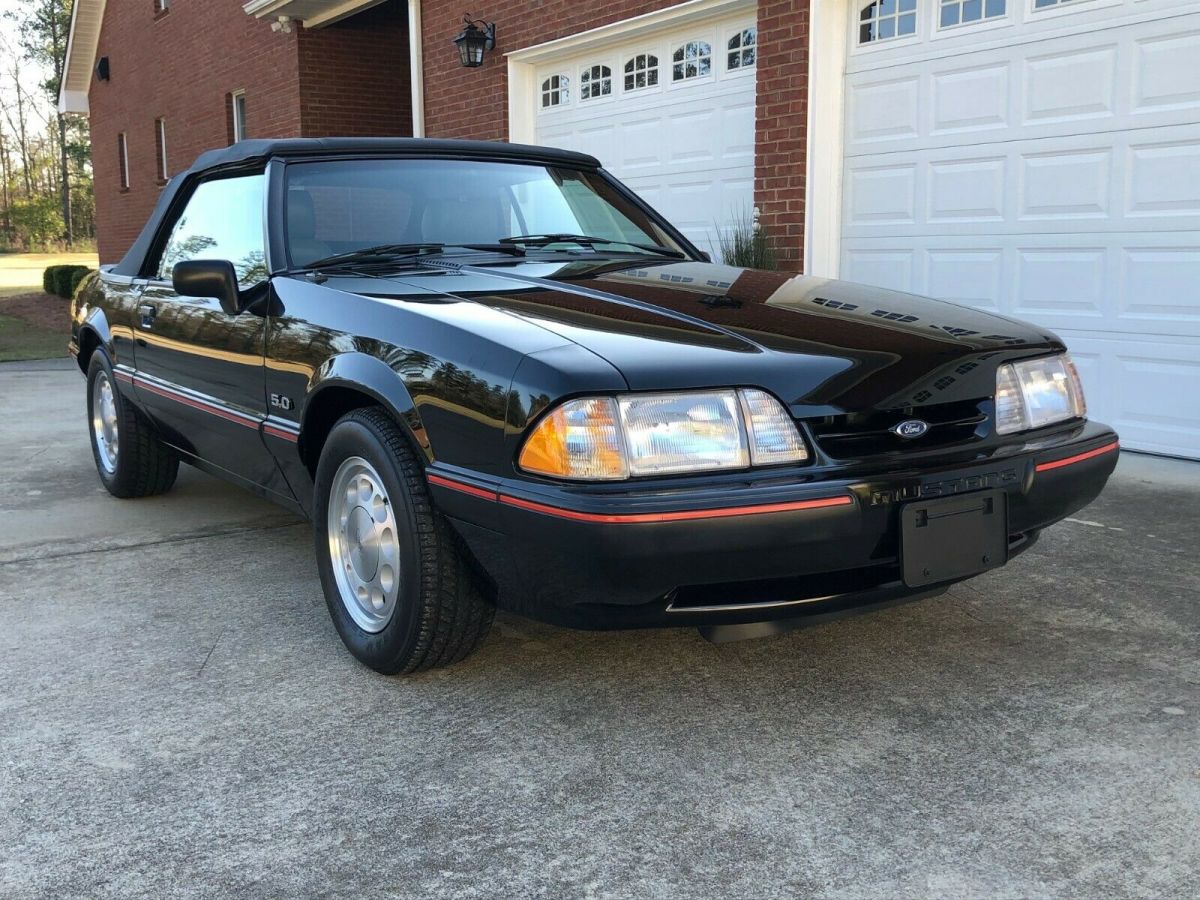 1988 ford mustang lx 5.0 with 3111 actual miles