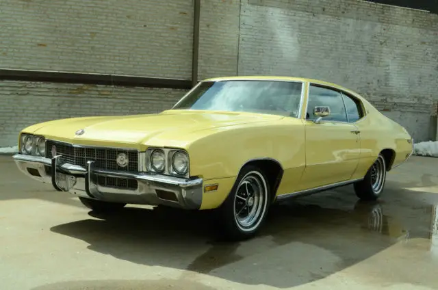 1972 buick skylark custom 350 v8 auto a/c ps pb pw gsx 1-owner original gem