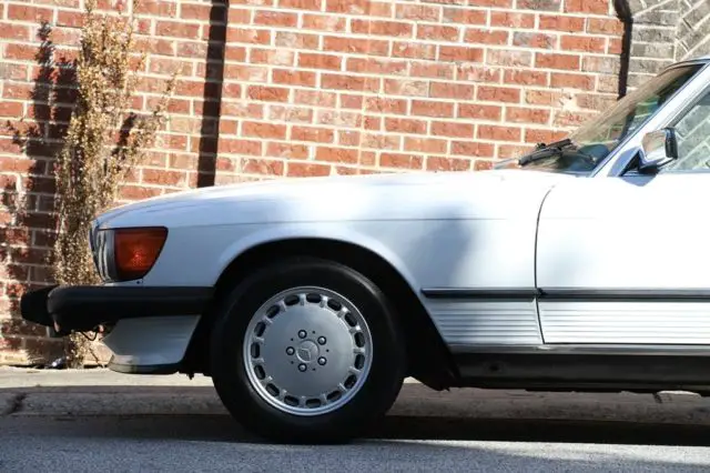 1989 mercedes-benz 560 series 560sl 109,822 miles white 2d coupe roadster 8 cyli