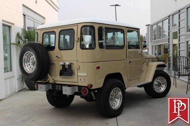 1983 toyota land cruiser fj40 7235 miles tan