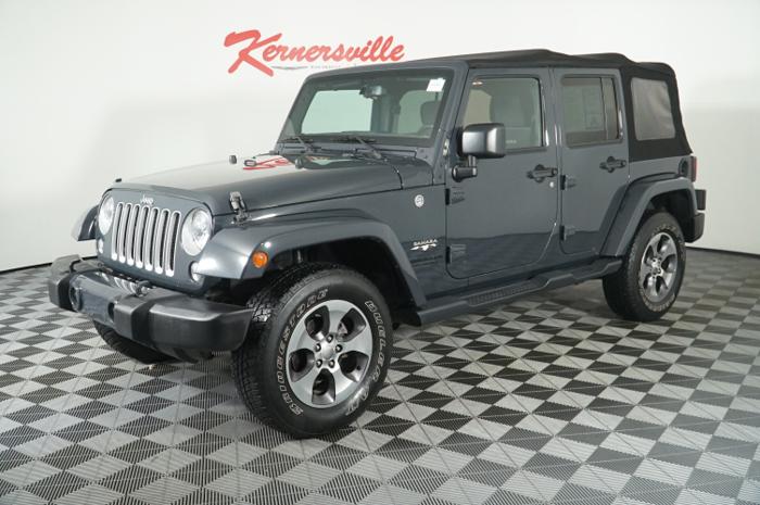 used 2016 jeep wrangler 4wd unlimited sahara kernersville, nc 27284 for sale in guthrie, north carolina
