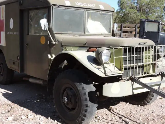 1953 m43 dodge power wagon ambulance