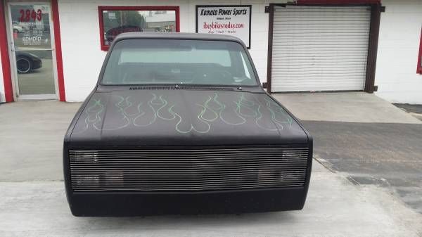 1986 chevy silverado 1500 lowered bagged