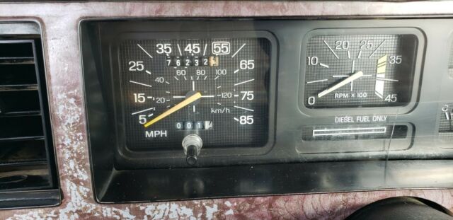 1985 ford f-250 4x4 xl diesel low miles
