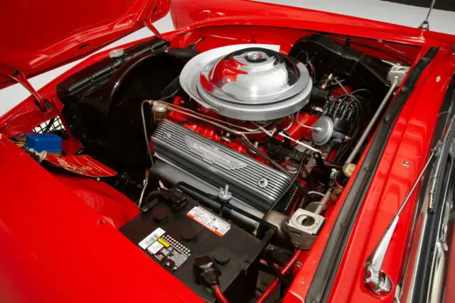 1955 ford thunderbird frame off, auto automatic convertible