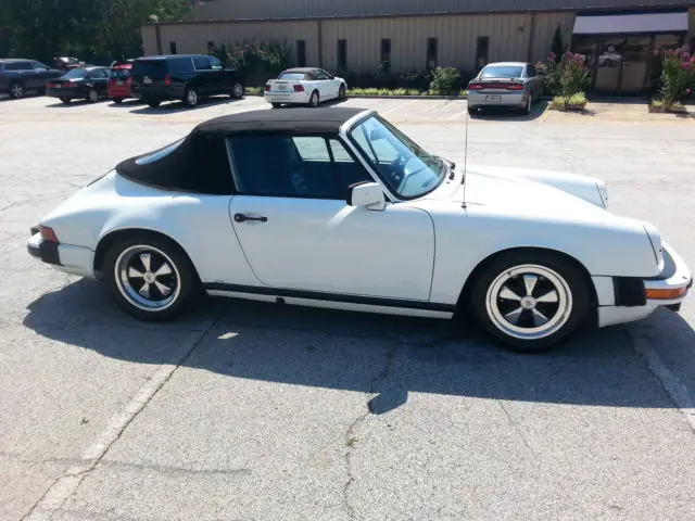 1983 porsche 911 sc convertible 3.2l - many performance upgrades