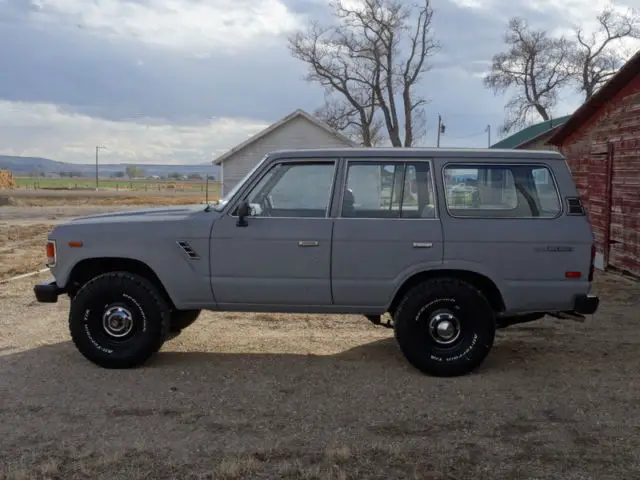 rare 1985 toyota landcruiser fj-60, 4x4, manual, low mileage, 163k original