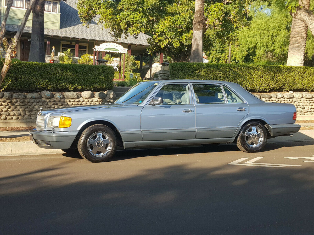 1986 mercedes-benz 500 sel with 85k original miles, reserve removed !!!