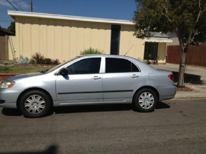 obo 2006 toyota corolla silver at in los angeles, ca