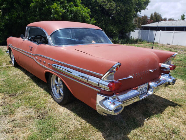 pontiac 1957 star chief 2 door hardtop. rust free. 400 built engine. hd video!