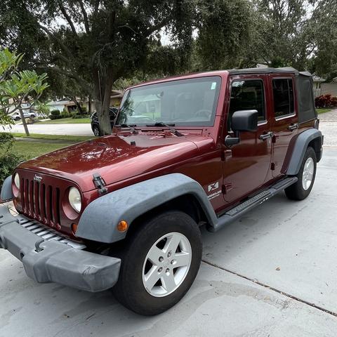 2008 jeep wrangler unlimited x