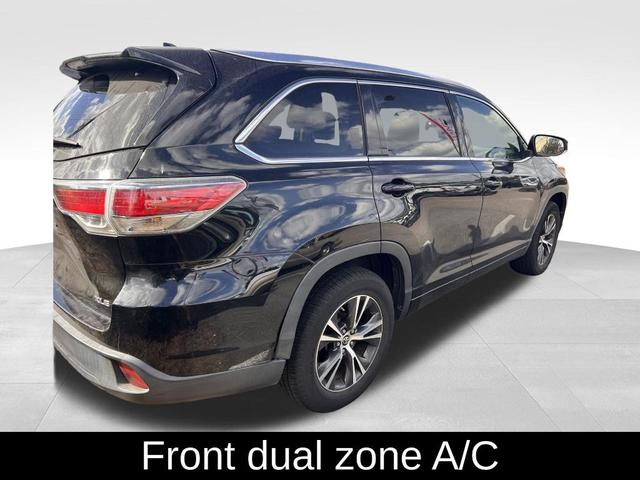 2016 toyota highlander xle