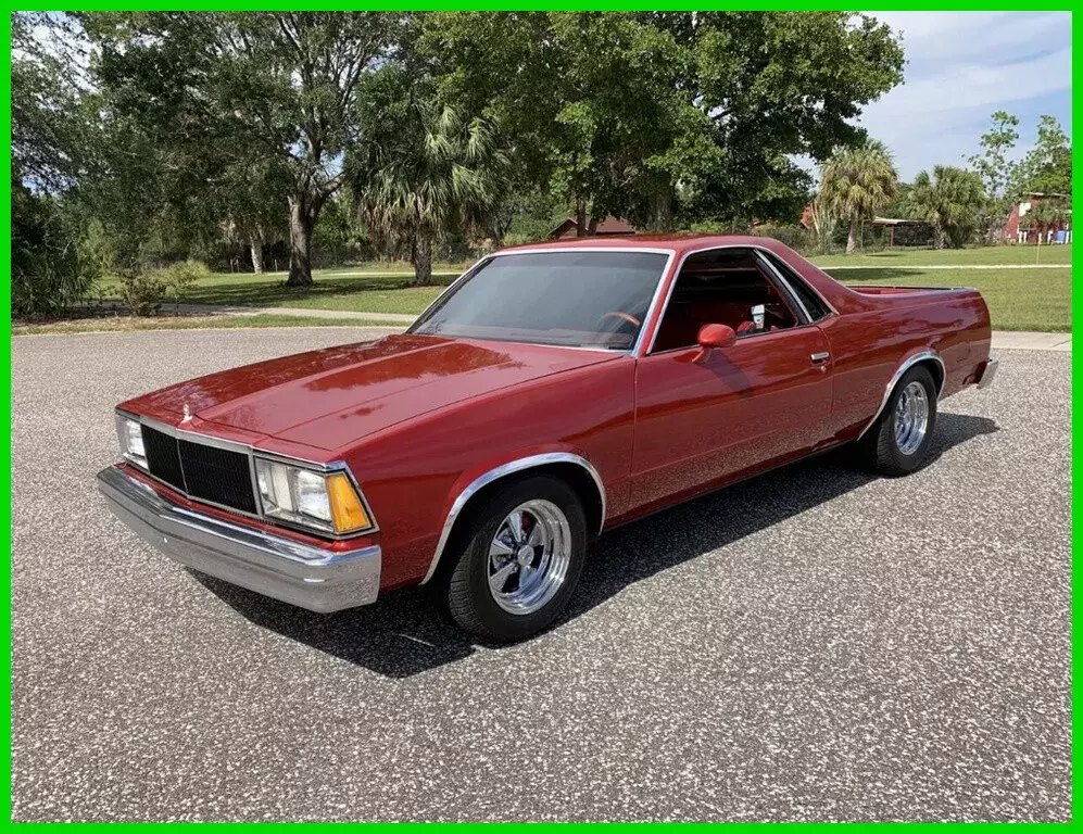 1980 chevrolet el camino rare 4 speed call doug 727-252-9149