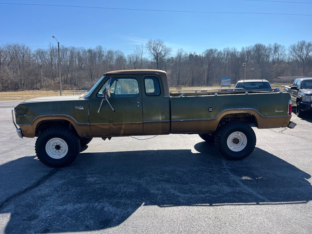 1975 dodge ram d250 pickup 12 valve cummins diesel swap 4x4