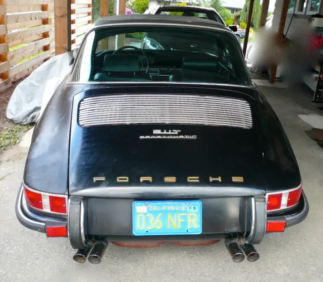 1971 porsche 911 t targa sportomatic 26k original miles!
