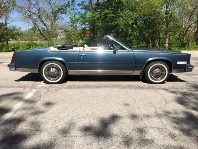 1985 el dorado biarritz convertible 1 owner 81k miles free shipping! make offer!