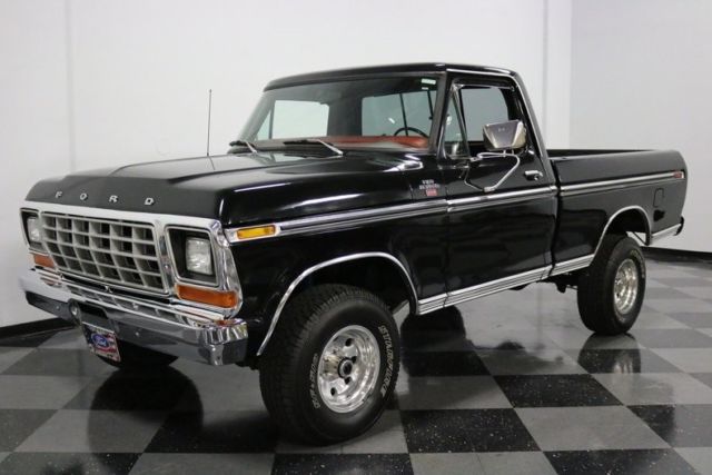 1978 ford f-100 4x4 pickup truck 351 cleveland v8 classic vintage collector