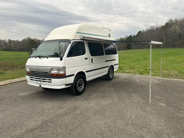 1994 toyota hiace van white 4wd automatic camper 4x4