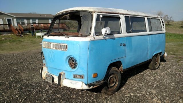 1971 volkswagen bus transporter vanagon bay no reserve