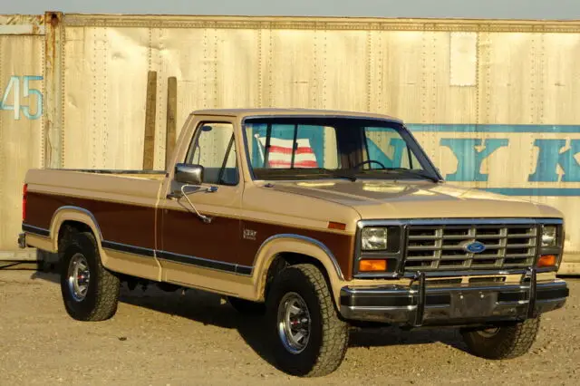 rare 1986 ford f150 xlt, lariet edition, low mileage, 302 v8