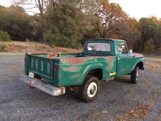 4x4 3/4 ton 55k real mile all original - awesome patina - california barn find
