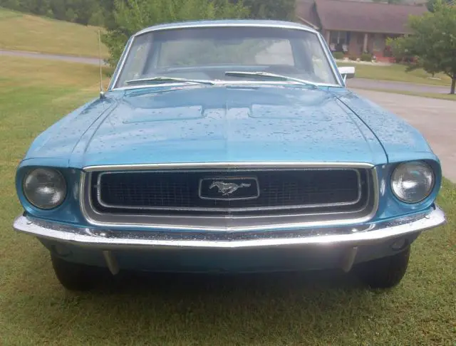 1968 ford mustang coupe - 200 cu. / automatic trans