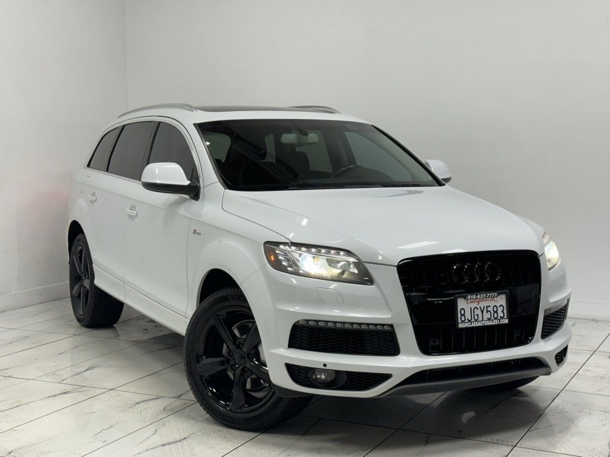 2013 audi q7 3.0t s line prestige