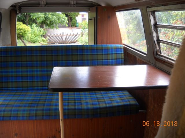 1973 volkswagen type ll poptop camper