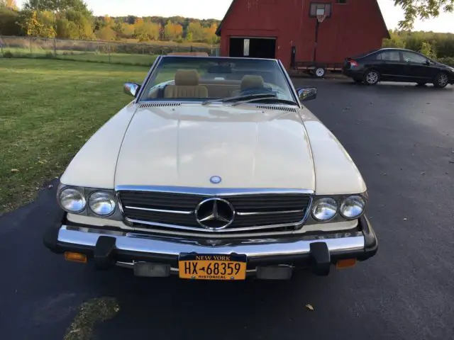 1986 mercedes-benz sl-class orig kentucky car with 96k orig miles! jump seat