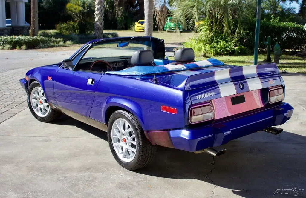 1980 triumph tr7 convertible 3.4l-sfi v6 5-spd manual