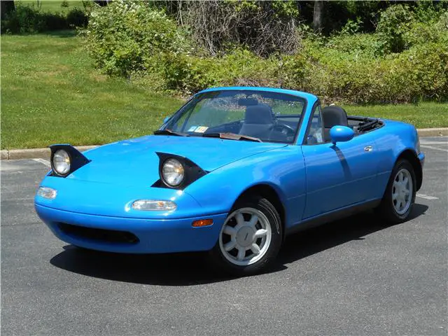 1992 mazda mx-5 miata hardtop 1own low 29k miles non-smoker clean carfax!