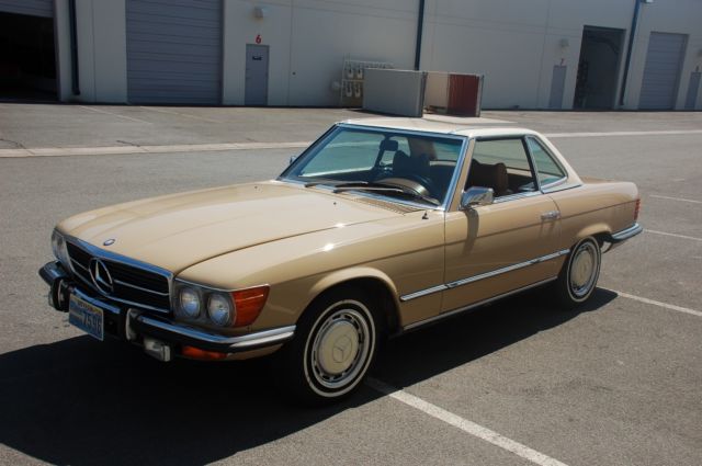 1972 mercedes-benz 350 sl cr extra clean no rust 1 owner ac leather survivor