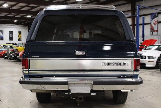 1987 chevrolet blazer k5 67629 miles blue suv 350 v8 automatic
