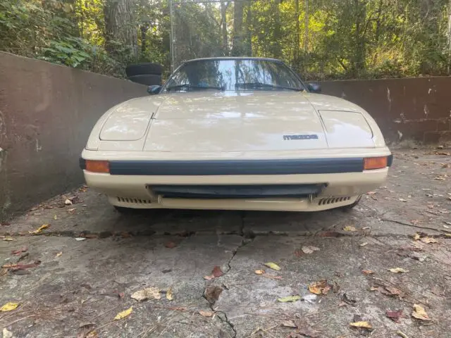 1984 mazda rx-7 coupe brown rwd manual 12a