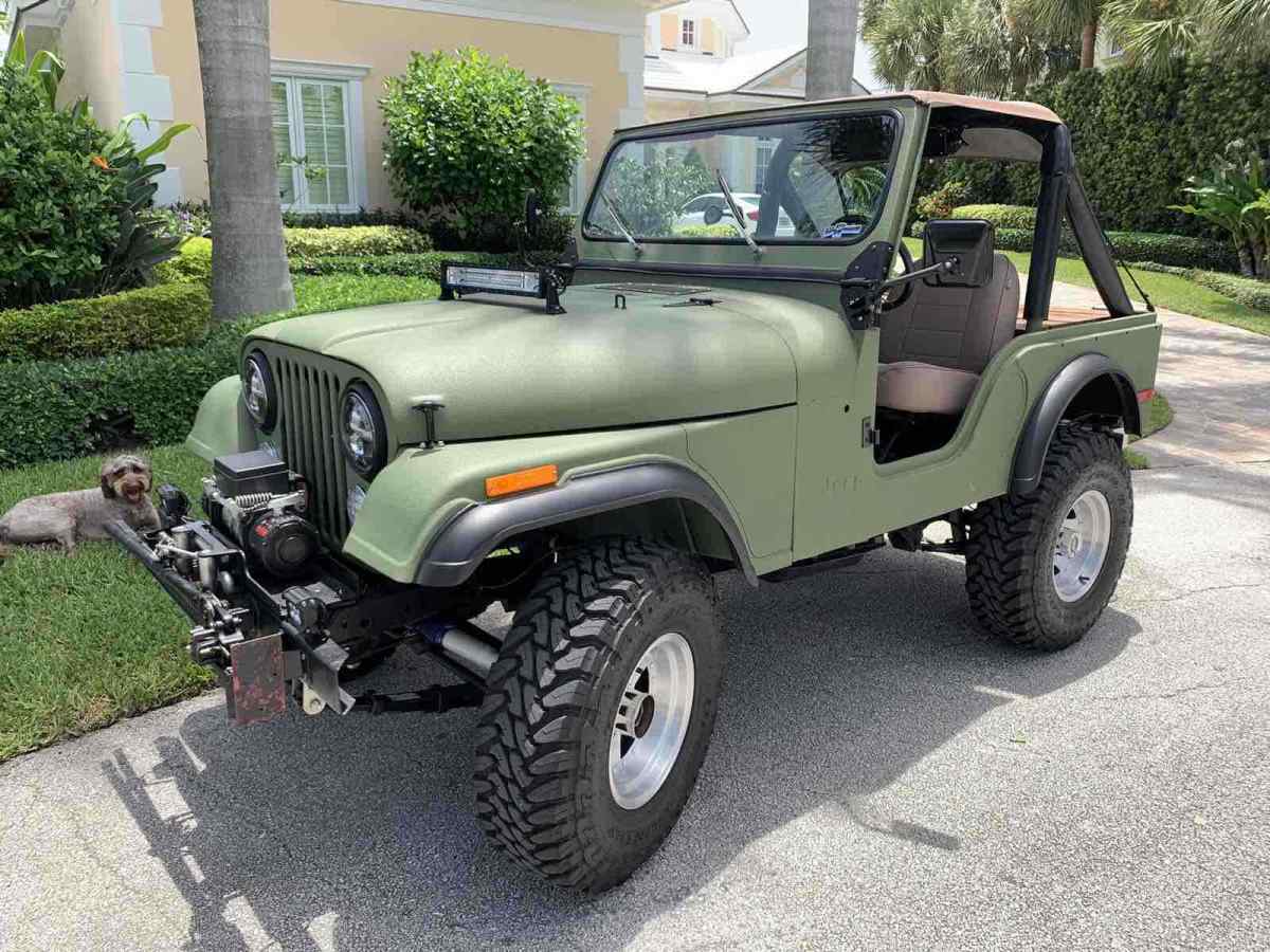 1978 jeep cj-5 green 4wd manual base