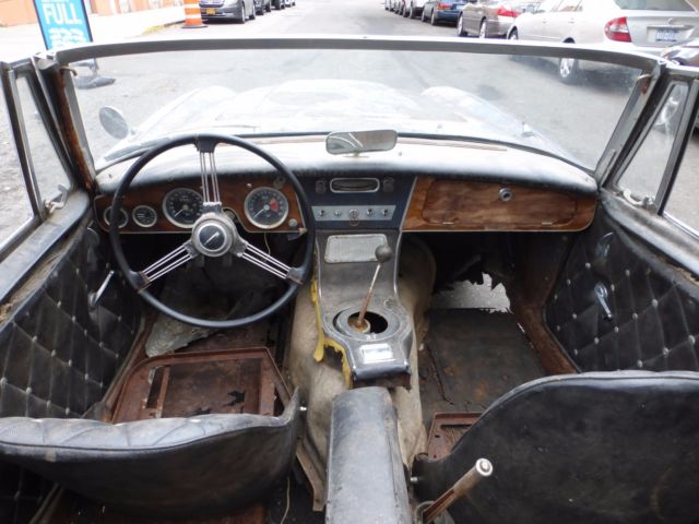 1966 austin healey 3000 mkiii bj8 complete car for restoration