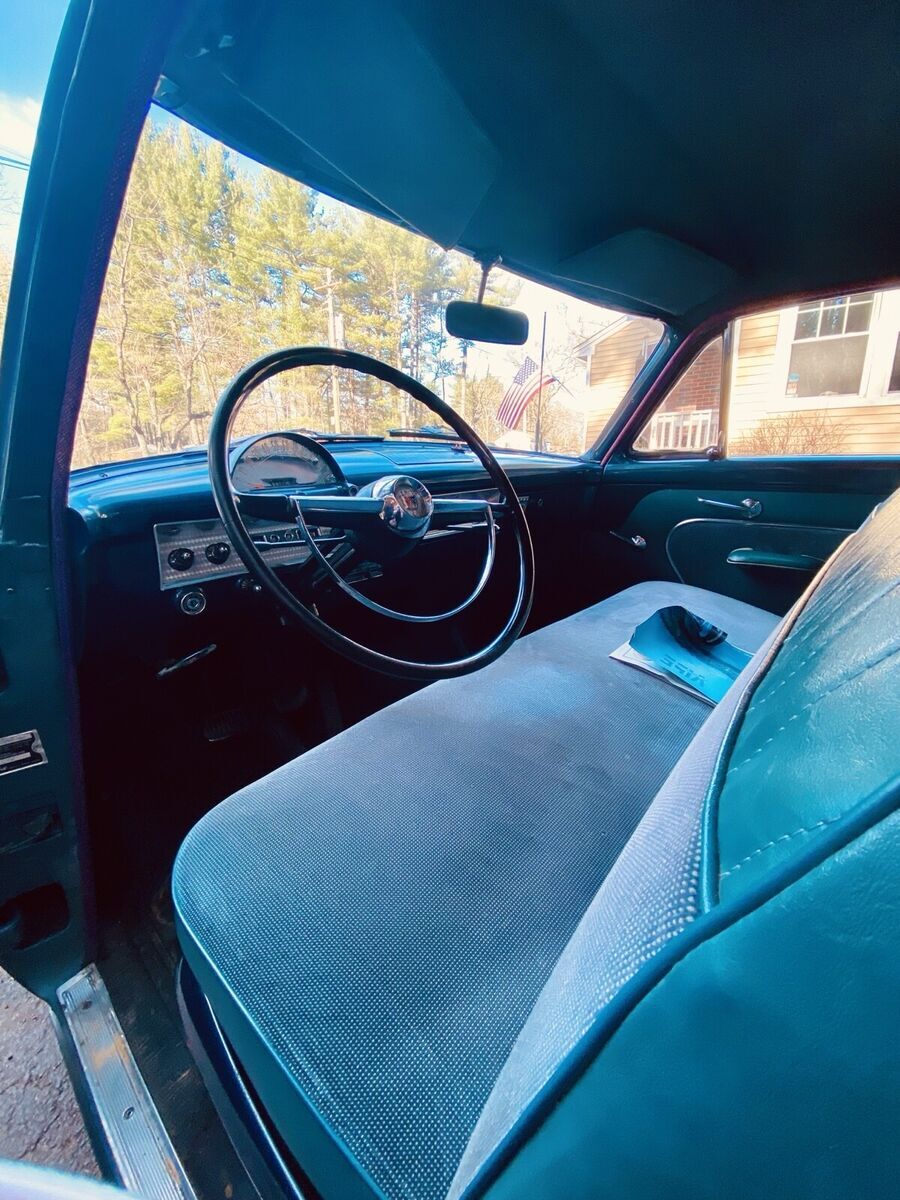 1954 ford customline blue